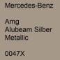 Preview: Mercedes-Benz, Amg Alubeam Silber Metallic, 0047X.